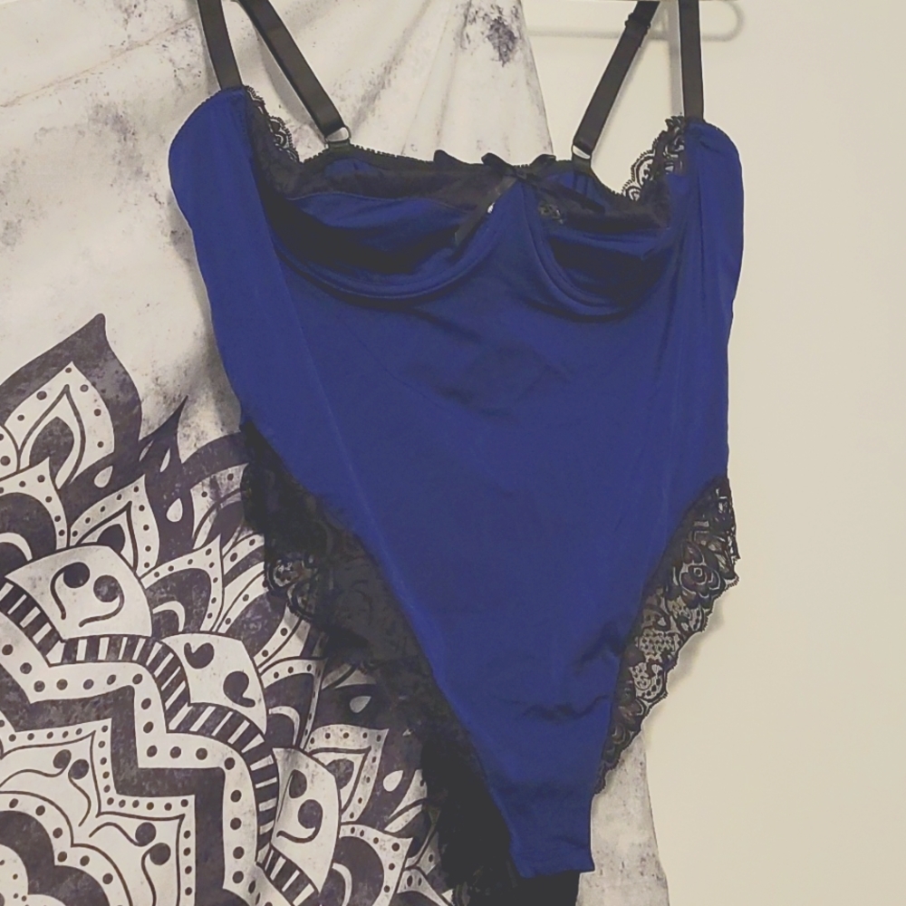 Fashion Nova blue 💙 lingerie 1×